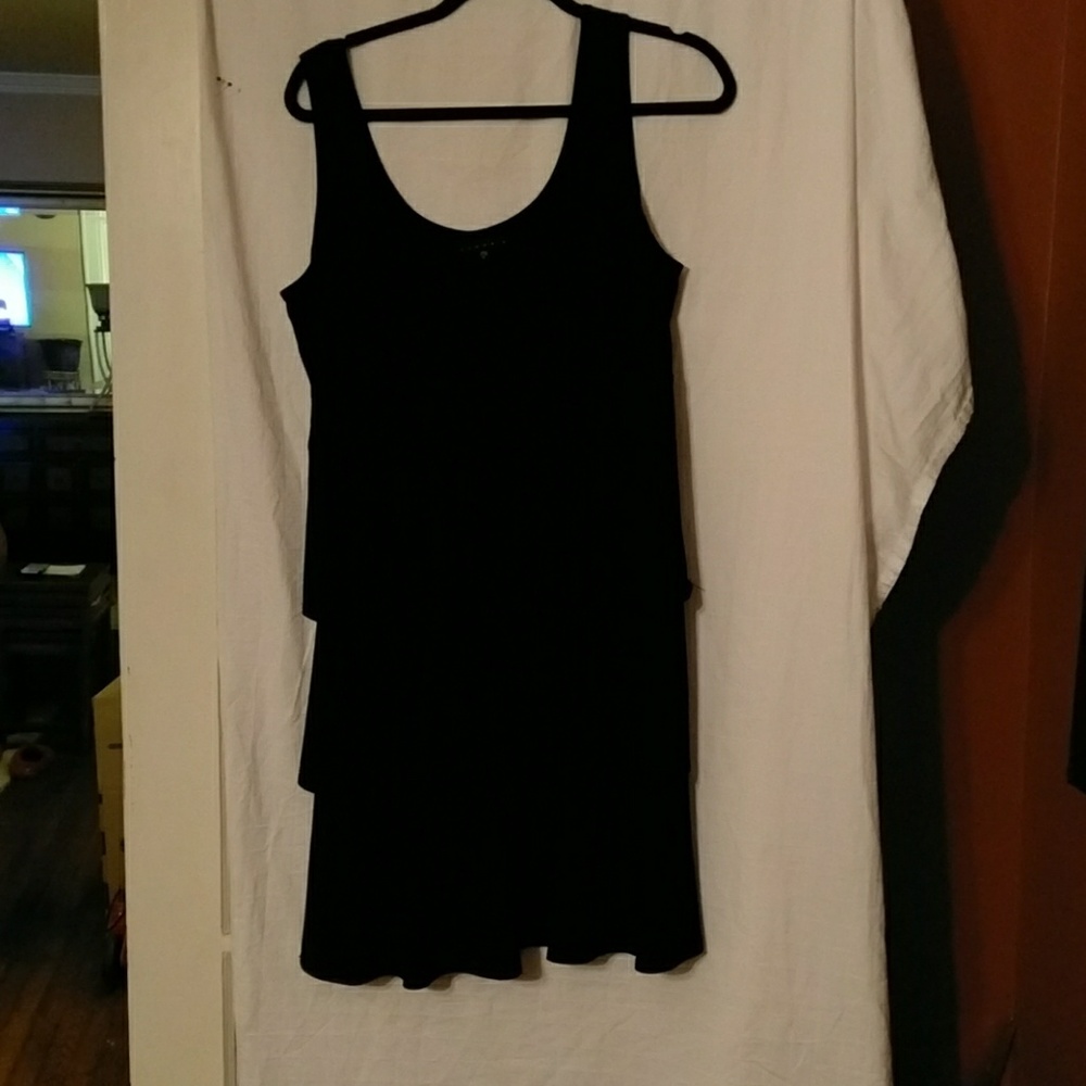 Black tank dress